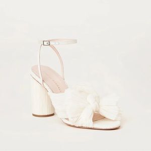 Loeffler Randall White Heeled Sandals